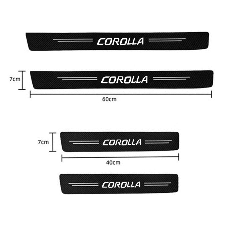 Toyota Carbon Fiber Door Guard Set™