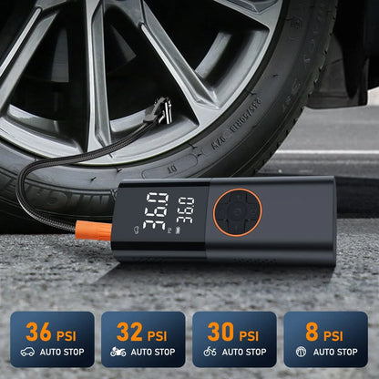 DriveAir Pro™ Portable Tire Inflator & Power Bank
