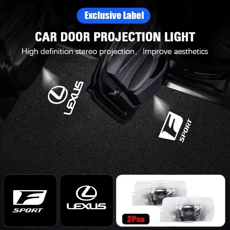 Luces LED de Cortesía Lexus™ con Proyección de Logo (Set de 2)