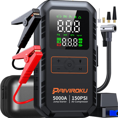 DriveStart™ 4-in-1 Emergency Jump Starter & Air Compressor