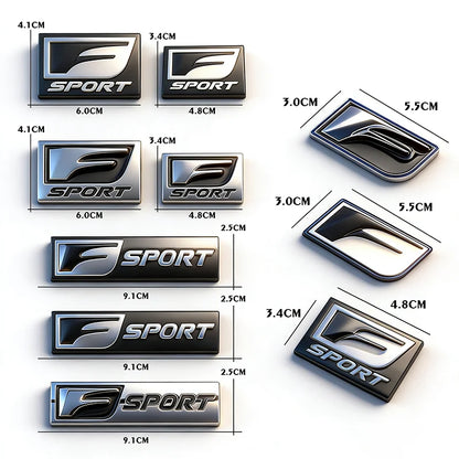 Emblema Metálico Lexus F Sport™ 3D